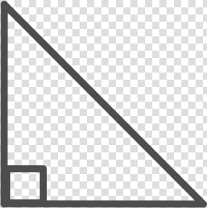 Right Angle Triangle   6 8 10 Triangle  HD Png Download