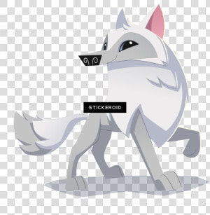 Arctic Fox Animals   Transparent Animal Jam Arctic Wolf  HD Png Download