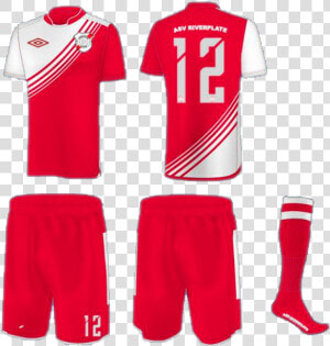 Soccer Uniform Riverplate   Ternos Deportivos De River Plate  HD Png Download