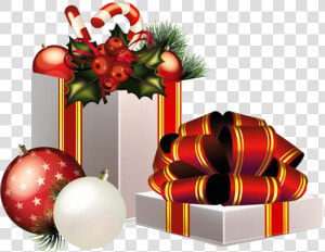 Christmas Gift Png Clipart   Transparent Background Christmas Gift Png  Png Download