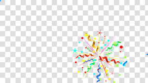 Transparent Party Streamers Png   Clipart Party Poppers Png  Png Download