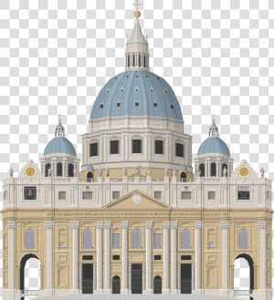 Saint Peter S Basilica   St Peter  39 s Basilica Clip Art  HD Png Download