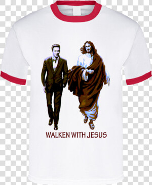 Transparent Christopher Walken Png   T Shirt With Jesus  Png Download