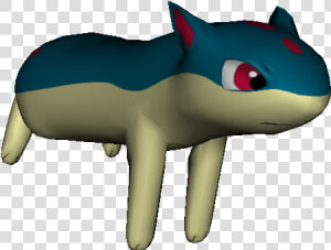 Cartoon animal Figure snout clip   Pokemon Battle Revolution N64 Models  HD Png Download