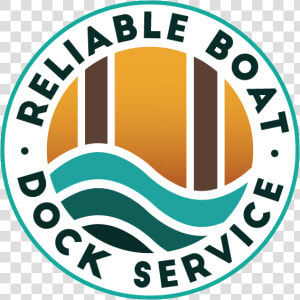 Reliable Boat Dock Service Logo  HD Png Download