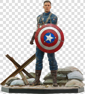 Captain America The First Avenger Iron Studios  HD Png Download