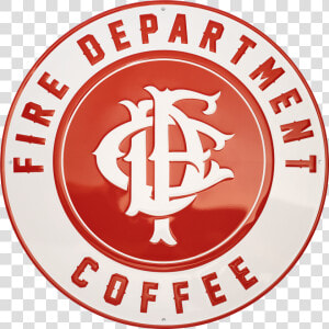 Fdc Metal Sign Class Lazyload Lazyload Fade In Cloudzoom   Fire Dept Coffee Logo  HD Png Download