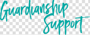 Guardianship support   Calligraphy  HD Png Download