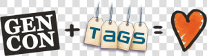 Tags For Sale At Gen Con   Gen Con  HD Png Download