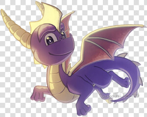 Pin By Folonight On Spyro The Dragon   Spyro Chibi Png  Transparent Png