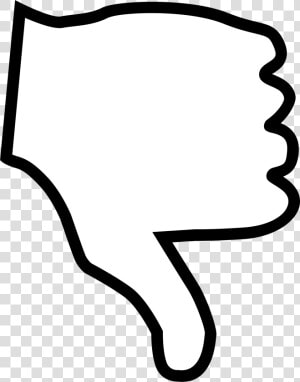 Transparent Facebook Thumbs Down Png   Easy To Draw Thumbs Down  Png Download