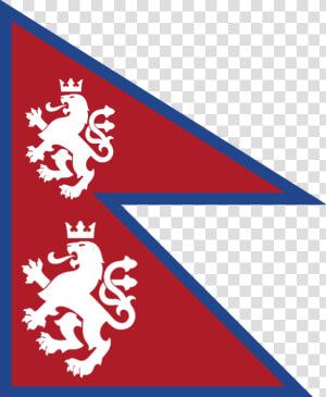 Redesignsi Tried To Make A Nepalised Flag Of The Netherlands   Macedonian Lion  HD Png Download