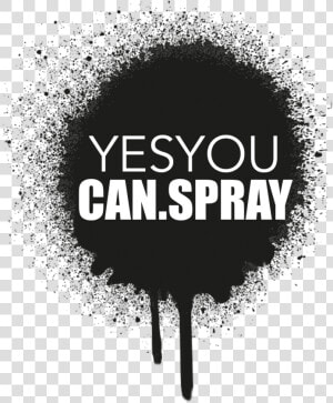 Yesyoucan   Spray   Medical Spray Paint Art  HD Png Download