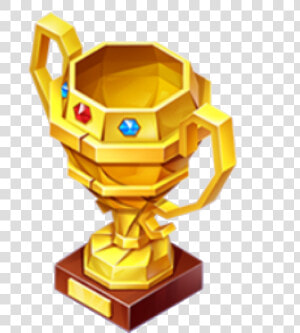 Gold Paper Trophy   Trophy  HD Png Download