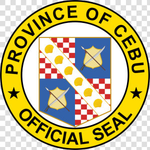 Province Of Cebu Official Seal  HD Png Download