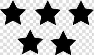 Five Star Rating   5 Star Rating Icon Png  Transparent Png