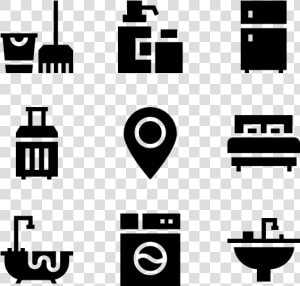 Crime Scene Icons  HD Png Download