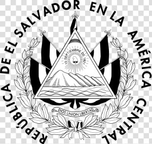 El Salvador Flag Drawing   Png Download  Transparent Png