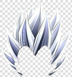  dragon Ball Super Ultra Instinct Hair  freetoedit   Ultra Instinct Hair Png  Transparent Png