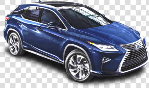 Lexus Rx 450h Blue Car Png Image   Lexus Rx450h Png  Transparent Png