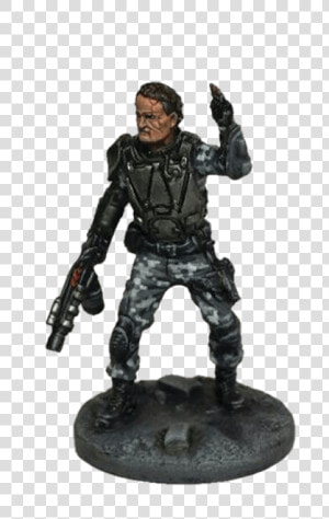 John Connor For Terminator Genisys The Miniatures Game   Terminator Genisys John Connor Toy  HD Png Download