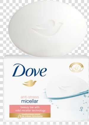 Dove Dove Anti Stress Micellar Water Beauty Bar   Dove  HD Png Download