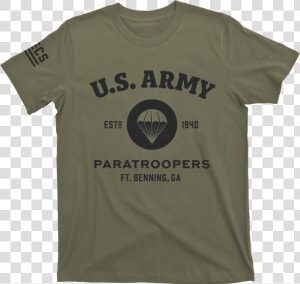 Us Army Airborne Paratrooper Ocp T shirt Class   Active Shirt  HD Png Download