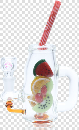 Empire Glassworks Watermelon Detox Dab Rig   Strawberry  HD Png Download