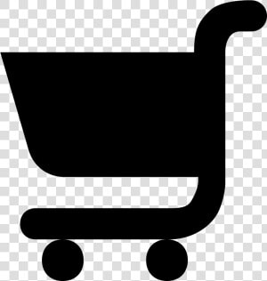 Silhouette Shopping Cart Supermarket Drawing Grocery   Grocery Store Silhouette  HD Png Download