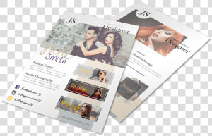 Creative Fashion Designer Flyer Template Preview   Flyer  HD Png Download