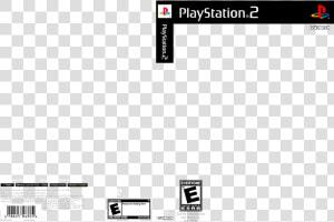 Playstation 2 Cover Template   Png Download   Ps2 Game Cover Template  Transparent Png