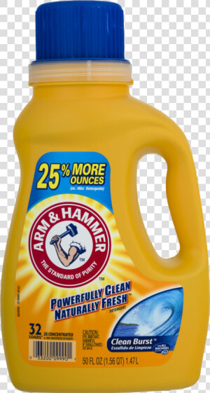 Arm  amp  Hammer Clean Burst Liquid Laundry Detergent    Arm And Hammer Fade Defense  HD Png Download