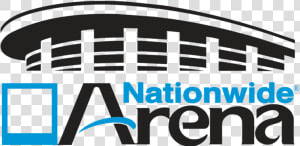 1000px nationwide Arena Logo   Nationwide Arena Logo History  HD Png Download