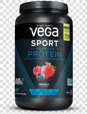 Vega Sport Premium Protein Berry Tub V   Vega One  HD Png Download