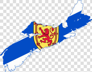 Nova Scotia Flag Province  HD Png Download