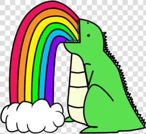 Puke Rainbows Png   Puking Rainbows  Transparent Png