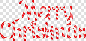 Cane Text Clip Art   Merry Christmas Candy Cane  HD Png Download