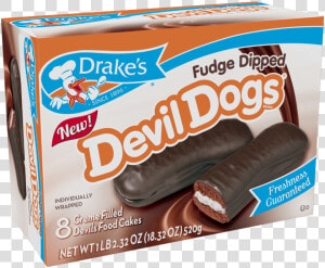 Drake  39 s Fudge Dipped Devil Dogs  HD Png Download