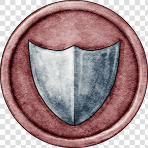 Red Shield Token For Great Hunt Game   Shield Token  HD Png Download