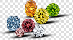 Other Natural Colors Are Known As Fancy”  And Their   Different Colours Of Diamonds Png  Transparent Png