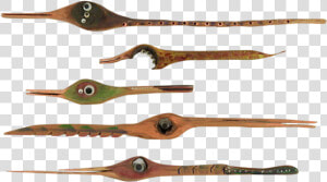 Collection Of Hand Carved Folk Art Birds   Antique Tool  HD Png Download