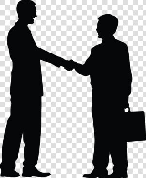 Businessman Shaking Hands Clipart   Clipart Men Shaking Hands  HD Png Download