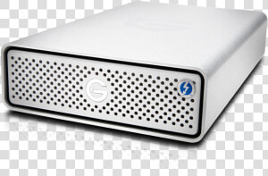 G Technology 4tb G Drive Thunderbolt 3 External Hard   G Drive With Thunderbolt 3  HD Png Download