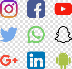 Transparent Png Images Of Social Media Icons   Png Format Social Media Icons Png  Png Download