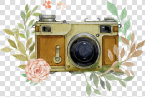 6 Reasons To Stop Creating Shot Lists For Photographers   Watercolor Vintage Camera Vector  HD Png Download