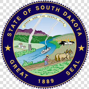 South Dakota State Seal Png   Label  Transparent Png