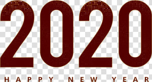 2020 Happy New Year Red Png Clipart   Happy New Year Png  Transparent Png