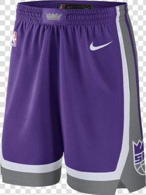 Nike Nba Sacramento Kings Swingman Road Shorts   Sacramento Kings Shorts  HD Png Download