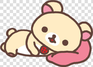 In Japanese Means Ko  little  Rilak “relaxed” Kuma   Rilakkuma Black And White  HD Png Download