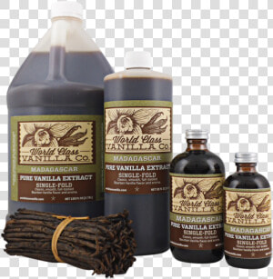 Madagascar Pure Vanilla Extract Single Fold Title   Vanilla Extract Wholesale  HD Png Download